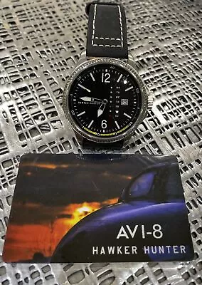 AVI-8 Hawker Hunter Quartz Watch AV-4008 • £70