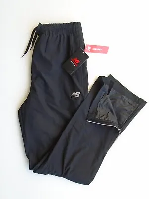 NEW BALANCE All Motion JOGGERS Mens Running Pants Mesh Lined Black Size SM • $24.99