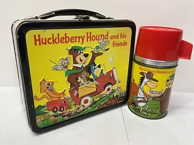 Vintage Yogi Bear Lunchbox And Thermos • $82