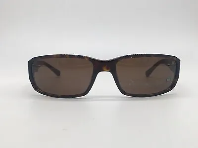 TAG Heuer Sunglasses Woman Rectangular Braun Havana Th 9001 202 • £110.36