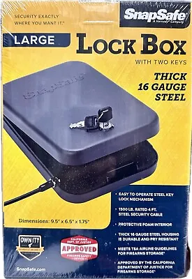 SnapSafe 75205 Lock Box- Key Lock • $19.99
