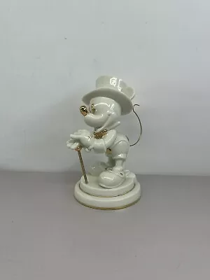 Lenox Classics  Mickey Mouse Steps Out  Disney Sculpture Ivory China W/24K Gold • $44.95