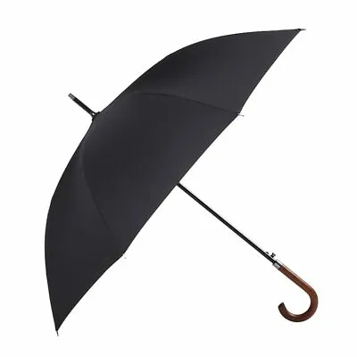 $79.99 • Buy Long Umbrella 8K Japanese Brand Windproof Wooden Handle Large Men Umbrellas Rain