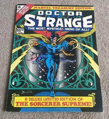 £12.09 • Buy Doctor Strange #6 Marvel Treasury Large Edition The Most Mystical Hero VG/FN 