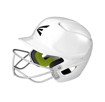 EASTON CYCLONE White Batting Helmet Softball With Face Mask Size M/L - NEW • $21.99