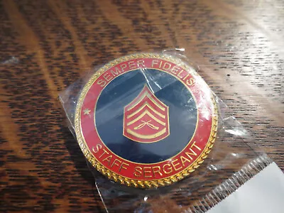 United States Marine Corps Staff Sergeant E6 Coin New In Packaging • $14.95