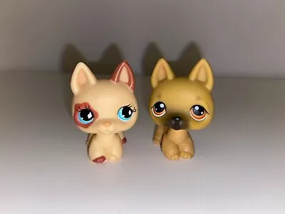 LPS German Shepherd Bundle X2 #61 #544 • £14