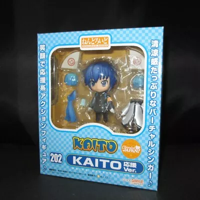 Nendoroid 202 Kaito Figure Cheerful Ver. VOCALOID Good Smile Company From Japan • $138.99