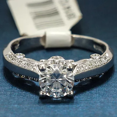 Verragio Diamond Engagement Ring In 18K White Gold Verragio Style 7038  • $3240