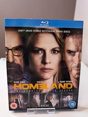 Homeland: The Complete Third Season (Blu-ray 2013) • £10