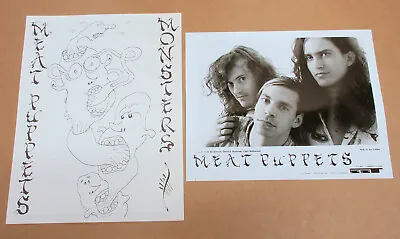 MEAT PUPPETS Monsters ORG 1989 US Promo PRESS KIT Bostrum KIRKWOOD Punk SST • $30