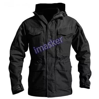 M65 Combat Field Jacket Mens Military Army Coat Tactical Waterproof Hooded Parka • $39.90