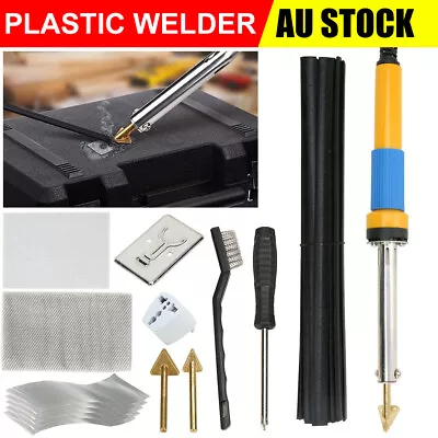 Plastic Welder Welding Soldering Iron Kit Repair Tool Electric Soldering Iron AU • $21.85