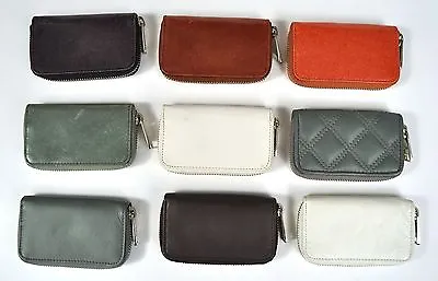 $31 • Buy Marc By Marc Jacobs Smalto & Matte Rectangle Leather Zip Coin Purse Wallet