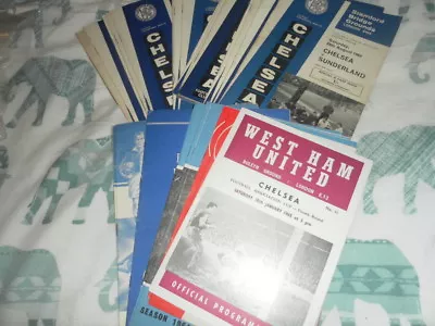 Chelsea Home And Away Programmes From 1964/5 Select From List • £2.49