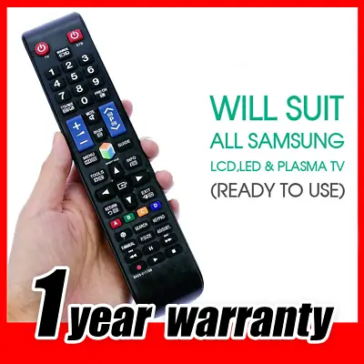 Universal Remote Control TV NO PROGRAMMING Smart 3D HDTV LED LCD TV Samsung • $9.88