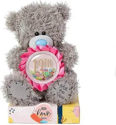 Me To You 13th Birthday Rosette 7  Plush Bear Tatty Teddy Teenager  • £14.99