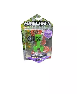 Minecraft Caves & Cliffs Creeper Action Figure Mattel Games (b01) • $11.07