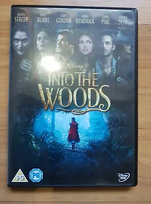 Disney Into The Woods Dvd Johnny Depp Meryl Streep Anna Kendrick • £3.30
