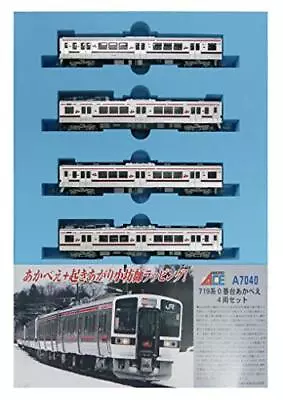 Micro Ace N Scale 719-series 0 Akabee 4-Cars Set A7040 Model Train JR East Japan • $436.30