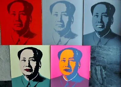 Andy Warhol MAO Portfolio Suite Of 5 Silkscreen Pop Art Sunday B Morning COA • $1890