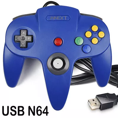 PLUG And PLAY USB Wired N64 Joystick Gamepad For Raspberry Pi 3 Windows PC Linux • $21.82