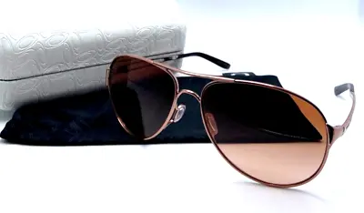 New Oakley Caveat Oo4054-01 Avator Bronze/rose Gold Gradient Sunglasses 60-14 • $102.50