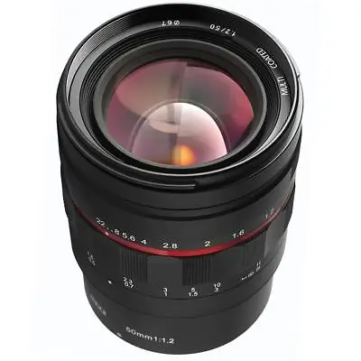 Meike 50mm F/1.2 Large Aperture Lens For Canon RF #21120001 • $359.99