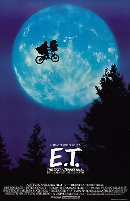 E.T. Movie Poster 11 X 17 Inches  E.T. The Extra Terrestrial Poster (style C) • $13.96