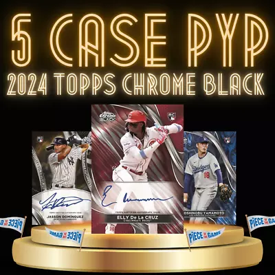 Mike Schmidt 2024 Topps Chrome Black 5 Case Pick Your Player Break EKB6 • $5.50