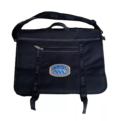 Vintage Surf Bag Crossbody Messenger Bag Laptop Bag Black Y2K Vintage Surf WEST • $45