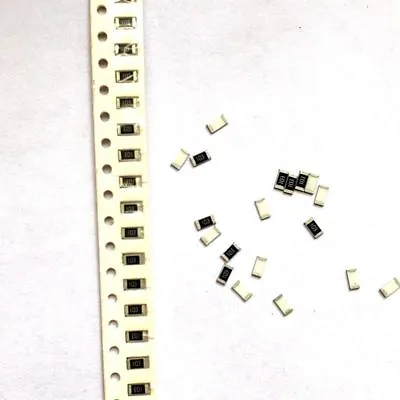 100PCS 1 Ohm 1R Ω 1R0 5% 1/4W SMD Chip Resistor 1206(3216) 3.2mm×1.6mm • $1.80