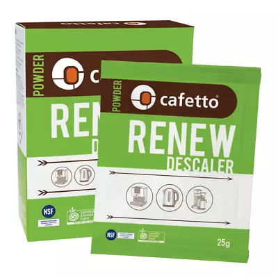 BREVILLE Renew Descaler Espresso Coffee Machine Eco Descaling Sachets Cafetto • $13.50