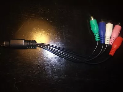 5RCA YPbPr Female To 9 Pin DIN Adapter Cable • $10