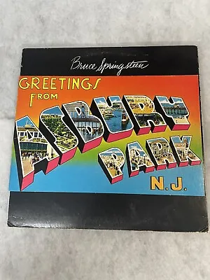 $19.95 • Buy Bruce Springsteen Greetings From Asbury Park NJ Album 1975 Columbia ‎PC31903