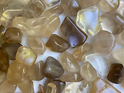 RAL150 Tumbled Stones Polished Crystal Gemstones 10-25mm - BUY 6 GET 6 FREE! • £3.60