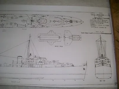 Frigate TACOMA   Boat Model Boat Plans • $19.76