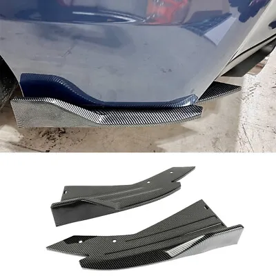 For Nissan Maxima Rear Bumper Lip Spoiler Splitter Diffuser Carbon Fiber • $37.05