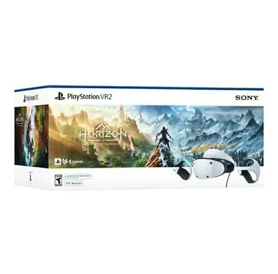 Sony PlayStation VR2 Horizon Call Of The Mountain Bundle VR Headset - White • $219