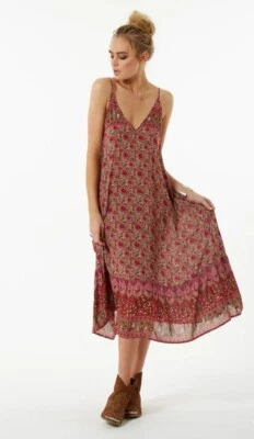 $250 • Buy SPELL Kombi Midi Sundress In Spice, Size M (Generous)