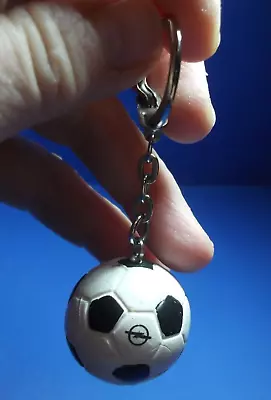 OPEL Super Rare Vintage Metal & Rubber Keychain Keyring Ball Shape 7.50 Cm Long • $15