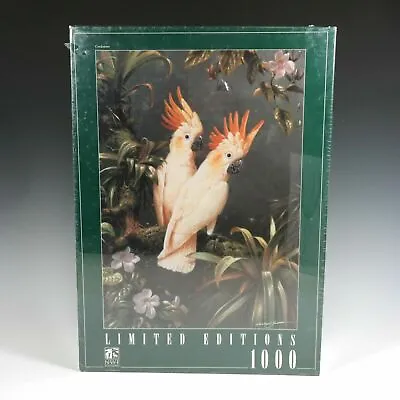 NWF COCKATOOS Limited Edition 1000 Pcs Puzzle Michael Jackson Birds Wildlife • $35.97