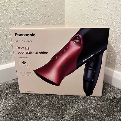 New Panasonic Enrich + Shine Nanoe EH-NA65 Hair Dryer ✅BRAND NEW✅ • £44.99