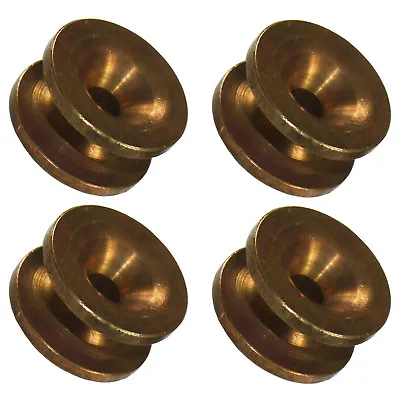 Pack Of 4 Universal 2 Line Strimmer Head Brass Eyelets. See Listing For Details • £3.69