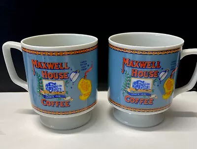 2 Maxwell House Coffee Mugs • $20