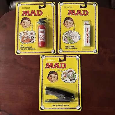 Mad Magazine Squirt Toys Lot • $320