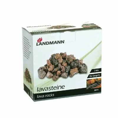 2 X Boxes 3KG Lava Rock BBQ Rocks Ideal For Camping & Gas Barbecues  Lavasteine • £19.99