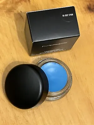 MAC Pro Longwear Paint Pot Hi-DEF CYAN   5g/.17oz Full Size Brand New In Box • £35.02