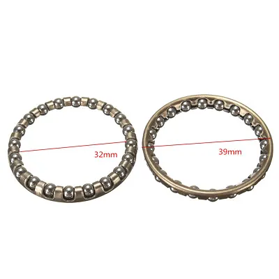 2x Bicycle Ball Bearing Caged 1-1/8 Threadless Headset Cup Threaded MTB Road MQ • $8.52