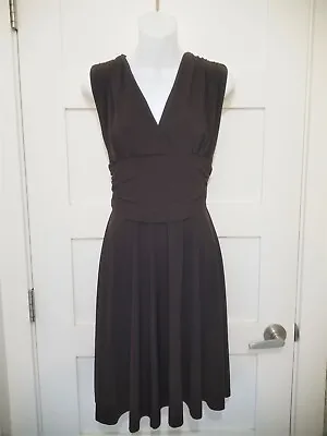 Soprano Women's Knee Length Faux Wrap Sash Dress - Size M • $14